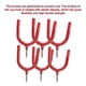 thumbnail image 5 of sweethay 6pcs Y-shaped Screw-in Hook Set Wall-mounted Household Hook Kit with 80 Pounds Load-bearing Capacity for Bedroom Garden Tool Herramientas y ferretería  6 piezas sweethay TO005316-01, 5 of 8