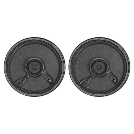 0.5W 8 Ohm Micro Internal Speaker Magnet Loudspeaker 50mm Dia 2PCS