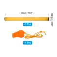 thumbnail image 2 of Relay Track Baton Plastic Race Running Stick Athletics with Whistle Yellow, 2 of 6