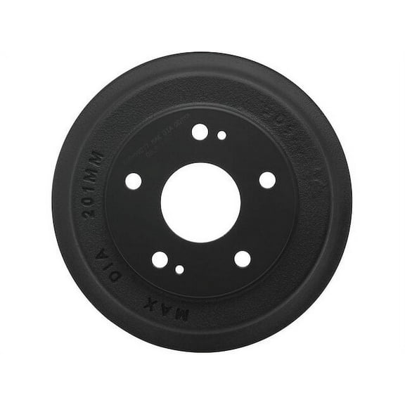 Rear Brake Drum - Compatible with 2006 - 2015 Honda Civic 2007 2008 2009 2010 2011 2012 2013 2014