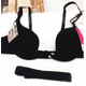 thumbnail image 1 of VISgogo Sujetador sin espalda sexy sin costuras para mujer, ropa interior invisible de corte bajo en V profundo, ropa interior acolchada con realce VISgogo moda, 1 of 6