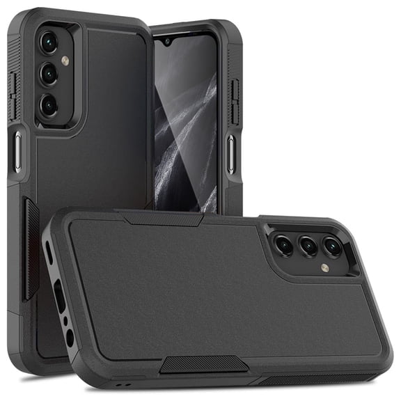 TJS Phone Case for Motorola Moto Edge 2026, Heavy Duty Rugged Shockproof Full Body Protection Cover (Black)