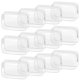thumbnail image 1 of Bolsa de maquillaje TISRATOK transparente, 12 unidades, organizadora de viajes para mujer, 1 of 6