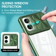thumbnail image 6 of for Motorola Moto G 5G (2024) Case with Camera Cover, for Samsung A55 Case Crystal Clear & Not-Yellowing Slim Miltary Shockproof Protective Phone Case for Moto G 5G (2024), Olive, 6 of 6