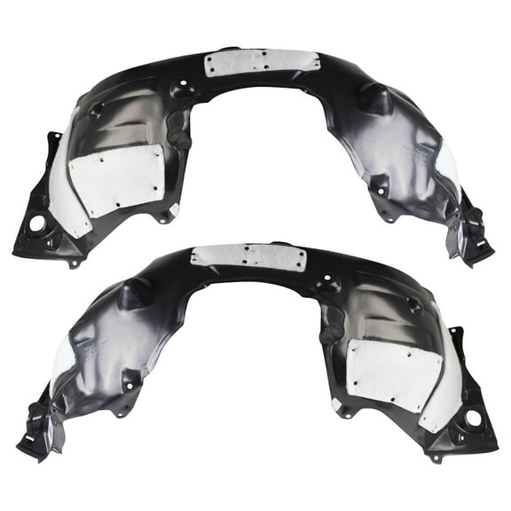 TRQ Front Inner Fender Liner Set Fits Select 2019-2022 Toyota Avalon TO1248225 TO1249225