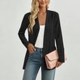 thumbnail image 5 of BUIGTTKLOP Women's Lightweight Open Front Cardigan Casual Long Sleeve Loose Cardigans with Pockets, 5 of 8