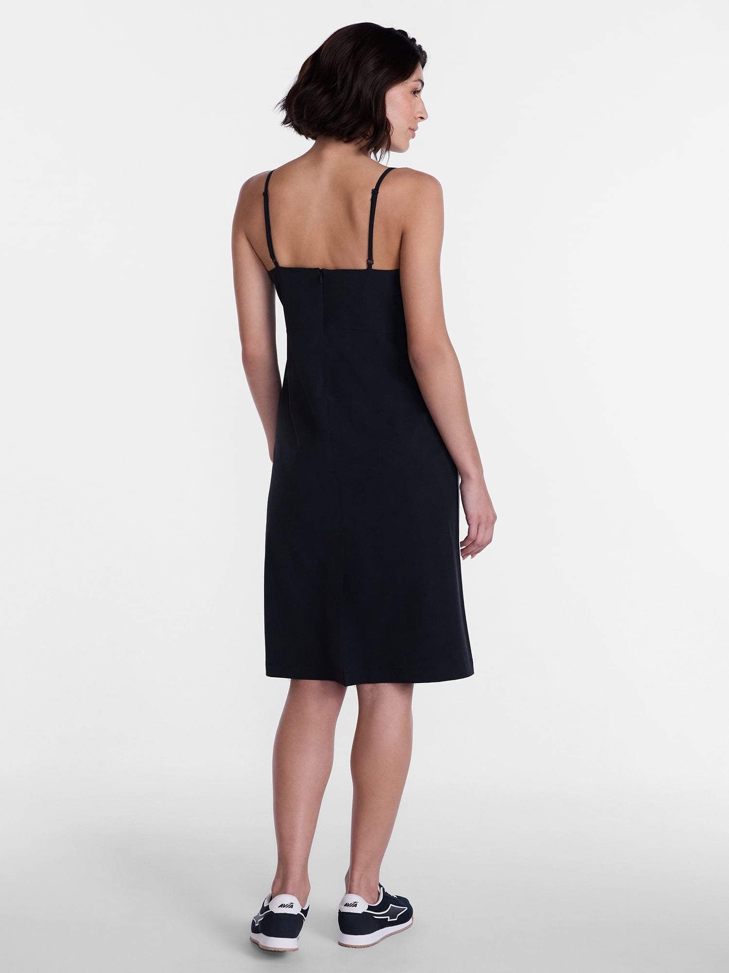 Avia Women’s Feather Stretch Midi Dress, Sizes XS-XXXL