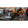 5 Year Warranty 250 lb x .1 lb 40" x 40" Floor Scale for Weighing 4x4 Pallets