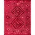 thumbnail image 1 of Ahgly Company Indoor Rectangle Abstract Red Southwestern Area Rugs, 2' x 3', 1 of 6