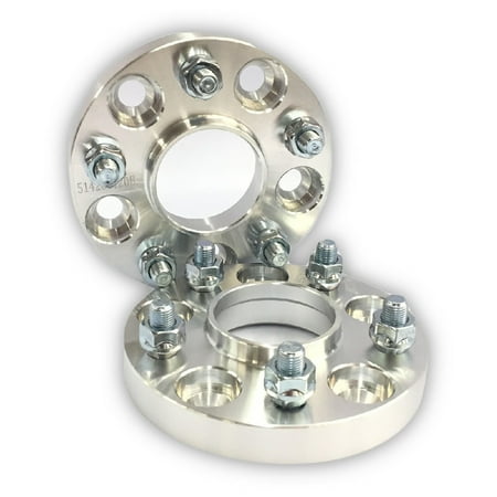 2pc Hub Centric Wheel Adapters Spacers 5x110 to 5x100 12X1.5 ¦ 32mm 1.25" Inch