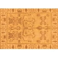 thumbnail image 1 of Ahgly Company Indoor Rectangle Oriental Orange Traditional Area Rugs, 7' x 10', 1 of 4