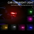thumbnail image 6 of Zcargel Portable Car USB Night Light, Touch Adjustable Dimmable LED Glass Bottle Lamp, Plug-and-Play USB Atmosphere Light for Auto Interior, Bedroom, Camping, Mini LED Bulb Night Lights, Green, 1pc, 6 of 10