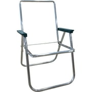 Lawn Chair USA Macrame Chair Frame Sturdy Frame for Comfort and Relaxation Green Arms