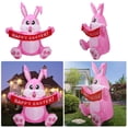 thumbnail image 4 of Injueey Adorno de Pascua inflable para interiores y exteriores, decoración de poliéster brillante para porche delantero, jardín, césped, Kits de decoración para fiestas, 4 of 6
