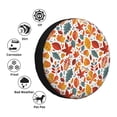 thumbnail image 4 of Pofeuu Autumn Leaves Print Spare Tire Wheel Cover for Car Truck SUV Camper Universal Fit Spare Tire Cover RV Spare Tire Covers-15 inch, 4 of 6