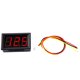 thumbnail image 1 of Medidor de Voltaje Digital Voltímetro de 3 Hilos DC 0-100V Medición de Voltaje Mini Pantalla LED de 056 "Medidor de Panel de Voltios Digital con Reversa Probadores Múltiples ANGGREK  Otros, 1 of 8