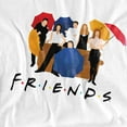 thumbnail image 3 of Friends Color Cut Out Kids T Shirt for Youth Boys and Girls, White, Medium, 3 of 4