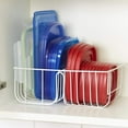 Lid Organizer for Kitchen Pantries Large