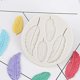 thumbnail image 5 of Silicona Fondant Pluma Molde Hornear Pastel Molde Fondant Diy Herramientas Pastel Molde Chocolate Hornear Sugarcraft Decoración Herramientas,11 Feliz Sencillez, 5 of 5