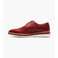 thumbnail image 5 of Stacy Adams Alario Wingtip Oxford Croco Leather Shoes Red 25725-600, 5 of 7