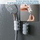 thumbnail image 3 of 4-Pack Vacuum Suction Cup Shower Head Holder, Junvaia Silicone Strong Suction & Waterproof Shower Head Holder, Bathroom Hand Shower (2 White, 2 Grey), 3 of 5