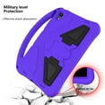 thumbnail image 4 of Dteck Case for Motorola Moto Tab G70 11-inch (2022),Durable Lightweight EVA Shockproof Protective Kids Friendly Case Handle Kickstand Cover for Moto Tab G70,Purple, 4 of 7