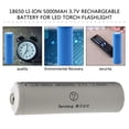 thumbnail image 1 of 3.7v Pointed Flat Head Warmer Lithium Battery 3400mah Rechargeable Battery, 1 of 9