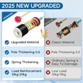 thumbnail image 2 of 2026 Upgraded DC97-16350U DC97-16350T Washer Suspension Rods for Samsung WA50R5200AW/US WA50R5400AV/US WA45T3200AW/A4 WA45N3050AW/A4 WA50R5400AW/US Washing Machine, Replace DC97-05280W DC97-16350S, 2 of 8