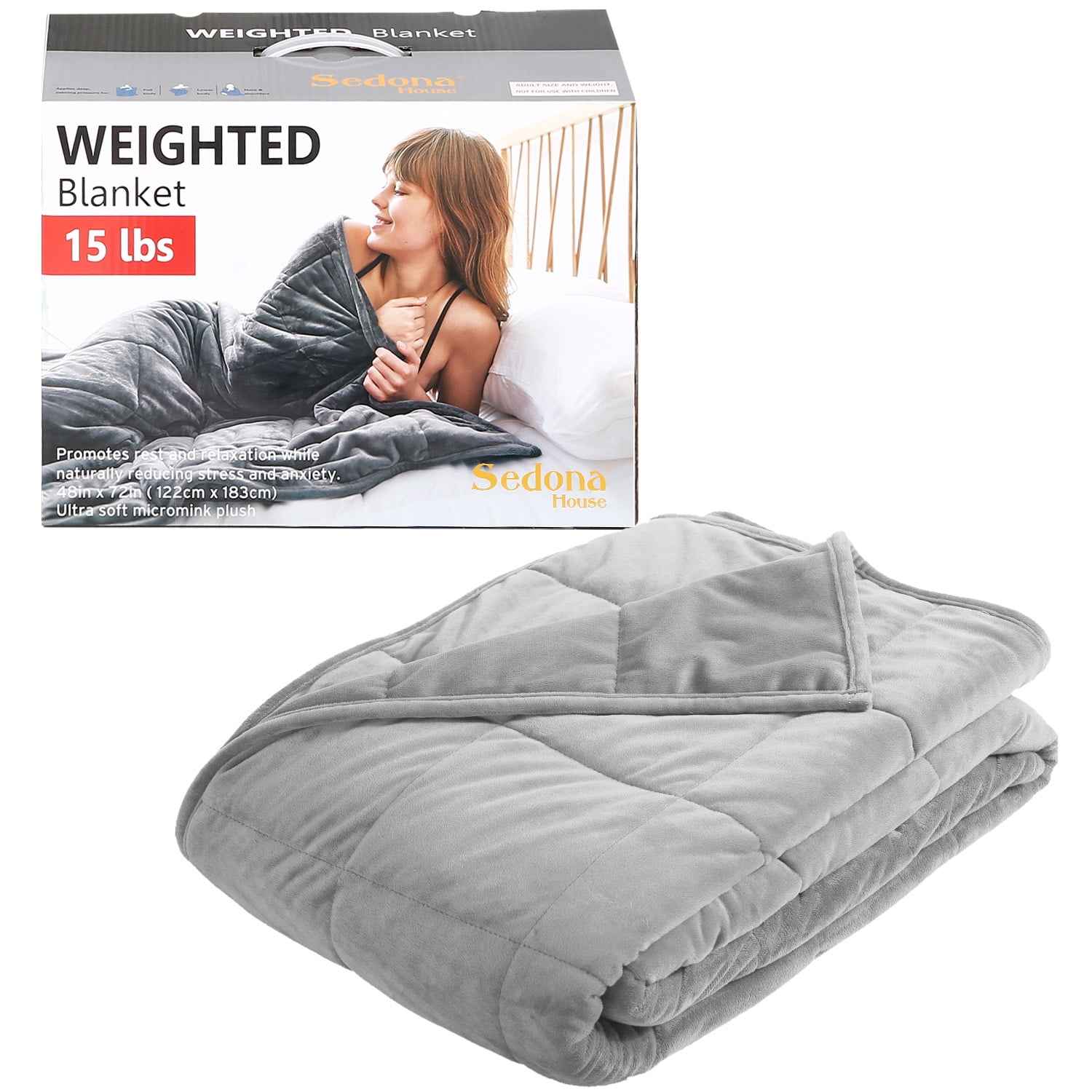 Sedona House 15lb Silky Velvet Weighted Palestine Ubuy