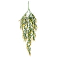 thumbnail image 3 of Deago 2 Pack Hanging Plants Artificial Lavender UV Resistant Plants Fake Hanging Vines Flowers for Home Garden Indoor Outdoor Decor (White), 3 of 10