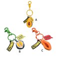 thumbnail image 2 of destyer Keychain Cute Fruit Shape Portable Door Car Key Holder Portable Schoolbag Backpack Handbag Keyring Pendant Woman Man Type 2, 2 of 8