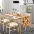 thumbnail image 3 of Fall Maple Leaves Table Runner,Thanks Giving Autumn Harvest Seasonal Farmhouse Dinner Table Decoration for Home Living Room Kitchen Dining Room 13x36in, 3 of 5
