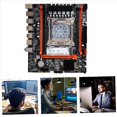 thumbnail image 4 of 2X Placa Base X99H+E5 2666 V3 CPU+Cable de Interruptor+Kit de Cable LGA2011-V3 DDR3X4 Ranura RAM M.2 NVME PCI-e 3.0 X16 SATA3.0, 4 of 5