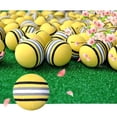 thumbnail image 3 of Paquete de 10 Pelotas de golf de espuma EVA kusrkot color amarillo, 3 of 8
