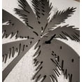 thumbnail image 5 of Twin Palm Trees 16" Tall Wrought Iron Wall Art Home Decor Tropical Beach Metal Plaque Hand Made, 5 of 6
