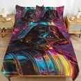 thumbnail image 6 of Microfiber Comforter Set,3D Printing Darth Vader Unique 3 Piece Bedding Sets With 2 Pillowcase Style86"x70", 6 of 8