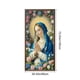 thumbnail image 3 of Bandera navideña para puerta | Decoración navideña de poliéster de 180 x 90 cm | Tema religioso: Salvador, María, los Tres Reyes Magos y el Ángel | Decoración para fotos de fiestas en interiores y, 3 of 6