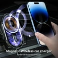 thumbnail image 2 of Entronix [Magnetic] Car Mount – Wireless Charging Holder, AC Vent, 2 of 6