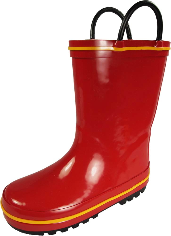 NORTY Toddler Kids Boys Girls Unisex Waterproof Rain Boots Size 6