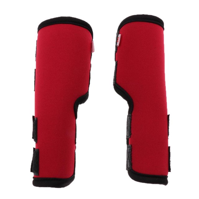 Rodillera para perro Salvador Protección de pierna L Rojo