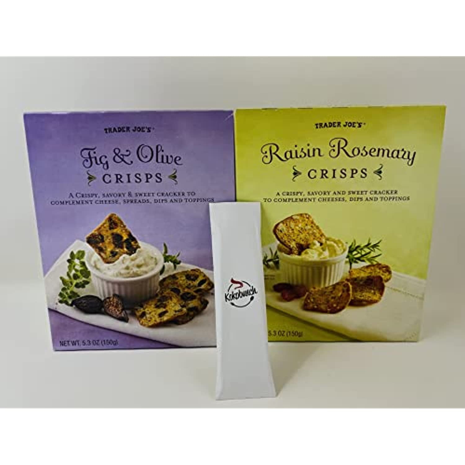 Trader Joes Artisan Crisps Snack Food Variety Bundle Fig And Olive