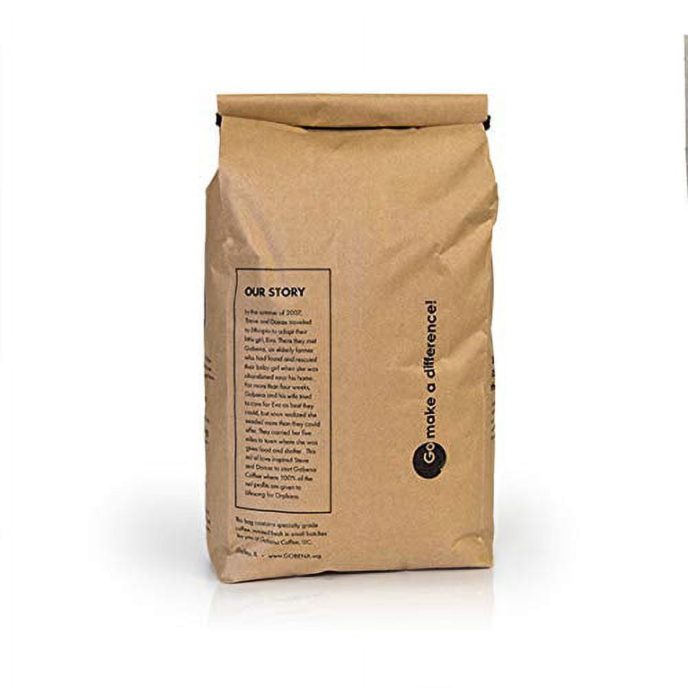 5lb Fair Trade Organic Nicaraguan Whole Bean Dark Roast Coffee, 100% Arabica Specialty Coffee, 80 ounces, 5 pounds, Bulk Coffee