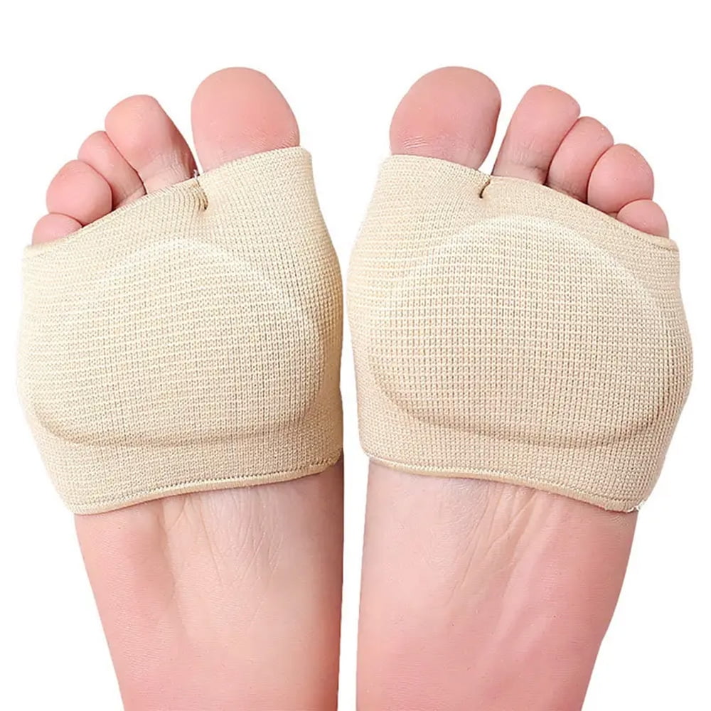 Metatarsal Pads 2 Pairs Ball of Foot Cushions Pain Relief Soft Gel