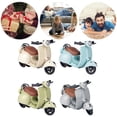 thumbnail image 7 of Educational Toys 360- Motorcycle Model Toy for Dolls,Scooter Toy for Dolls with Lights & Music for 17Cm Doll Decor Desktop Ornaments for Doll Collectors Christmas Gifts Birthday Gifts(Green), 7 of 7
