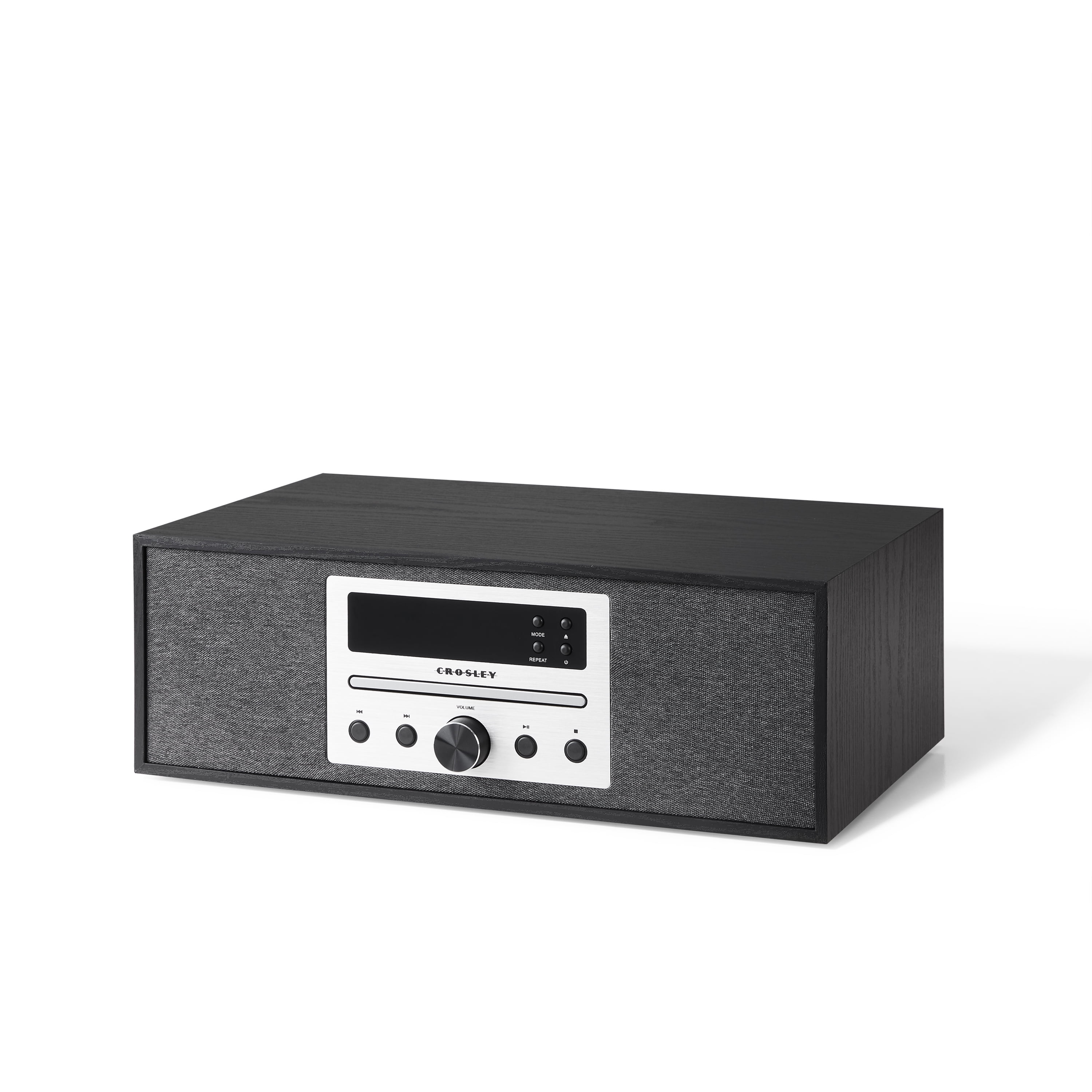 Crosley Finn AM/FM Radio CD Player with Stereo Bluetooth Speakers, Wireless Music Streaming