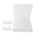 thumbnail image 2 of Organizer Box, Decorations Storage Case, Light Weight For Nail Art Accessory Nail Salon Jewelry Home, 2 of 8