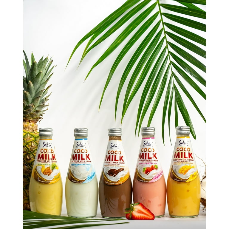 Savia Coconut Milk Drink, Original Flavor, 12-Pack, 9.8oz Bottles