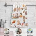 thumbnail image 4 of Dreamtimes Autumn Maple Dish Towels Kitchen Towel 2 PCS, Fall Leaves Hand Towels Ultra Soft and Highly Absorbent,Decorative Fingertip Face Towel for Bathroom Hotel, 28.3"x14.4", 4 of 5