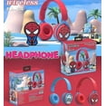 thumbnail image 3 of Auriculares Bluetooth Spiderman Capitán América Auriculares plegables Multicolor Opcional, Capitán América, 3 of 4