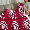 thumbnail image 3 of Dr Pepper anti-pilling, suave, ligera, esponjosa y acogedora de lujo para hogar y cocina – Perfecta para niños y adultos,200X150cm, 3 of 6